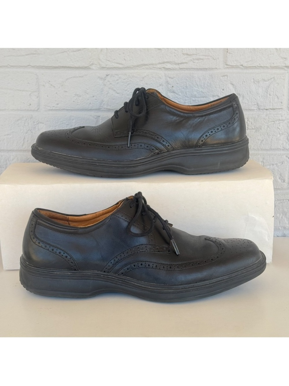 Leather Dr. Comfort Wing Orthopedic Therapeutic Shoes Men's 12